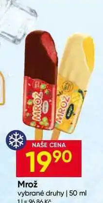 Hruška Prima Mrož 50ml, vybrané druhy nabídka