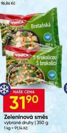 Hruška Vinica Zeleninová směs vybrané druhy nabídka