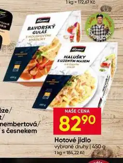 Hruška Hamé Hotové jídlo vybrané druhy nabídka