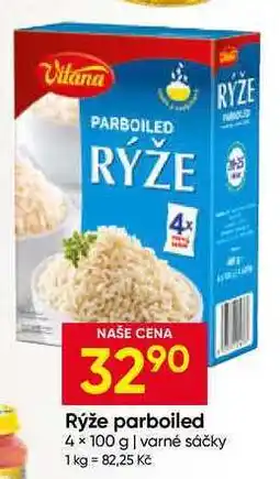 Hruška Vitana Rýže parboiled 4x100 g varné sáčky nabídka