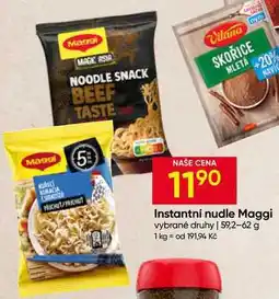 Hruška Maggi Instantni nudle vybrané druhy nabídka