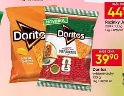 Hruška Doritos vybrané druhy nabídka