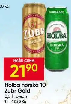 Hruška Holba horská 0,5l plech nabídka