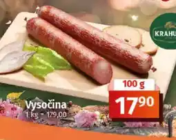 COOP TIP Vysočina nabídka