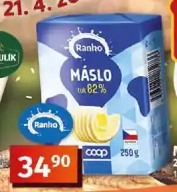 COOP TIP Ranko Máslo nabídka