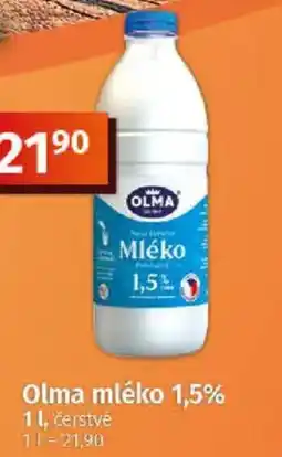 COOP TIP OLMA Mléko 1,5% nabídka