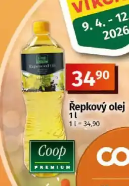 COOP TIP Řepkový olej nabídka