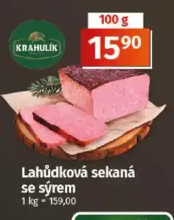COOP TIP Lahůdková sekaná se sýrem nabídka