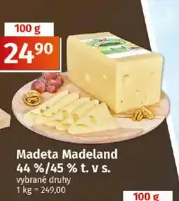 COOP TIP Madeta Madeland 44 %/45 % t. v s. nabídka