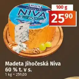 COOP TIP MADETA Jihočeská Niva 60% t.v.s nabídka