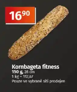 COOP TIP Kornbageta fitness nabídka