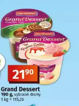 COOP TIP Grand Dessert nabídka