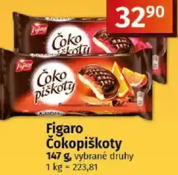 COOP TIP Figaro Čokopiškoty nabídka