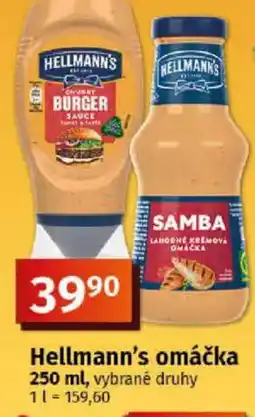 COOP TIP Hellmann's omáčka nabídka