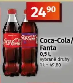 COOP TIP Coca-Cola/ Fanta nabídka