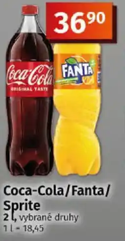COOP TIP Coca-Cola/Fanta/ Sprite nabídka
