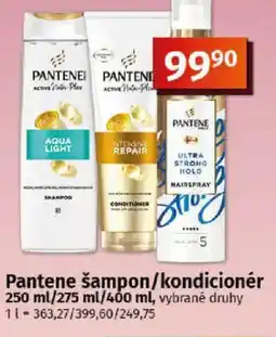 COOP TIP Pantene šampon/kondicionér nabídka