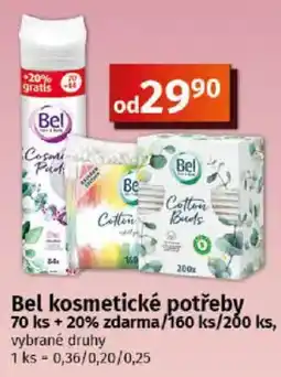 COOP TIP Bel kosmetické potřeby nabídka