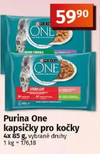 COOP TIP Purina One kapsičky pro kočky nabídka