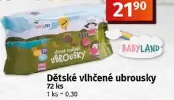 COOP TIP Dětské vlhčené ubrousky nabídka