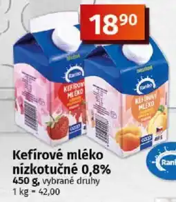 COOP TIP Kefírové mléko nízkotučné 0,8% nabídka