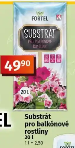 COOP TIP Substrát pro balkónové rostliny nabídka