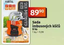 COOP TIP Sada imbusových klíčů nabídka