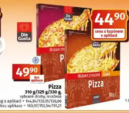 COOP TIP Dle Gusta Pizza nabídka