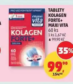 Penny Market TABLETY KOLAGEN FORTE+ MAXI VITA, 60 ks nabídka