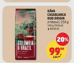 Penny Market KÁVA CASABLANCA DUO ORIGIN zrnková nabídka