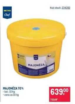Makro Majonéza 70 % nabídka