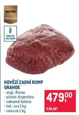 Makro HOVĚZÍ ZADNÍ RUMP GRANDE nabídka