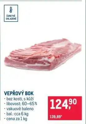 Makro Vepřový bok nabídka