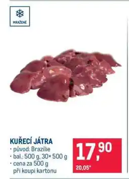Makro Kuřecí játra nabídka