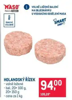 Makro Holandský řízek nabídka