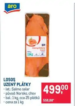 Makro Losos uzený plátky nabídka