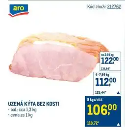 Makro Uzená kýta bez kosti nabídka