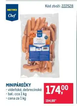 Makro MINIPÁREČKY nabídka