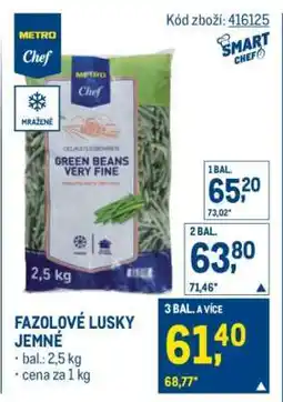 Makro Fazolové lusky jemné nabídka