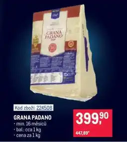 Makro Grana Padano nabídka