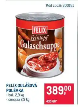 Makro FELIX GULÁŠOVÁ POLÉVKA nabídka