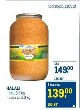 Makro Halali nabídka