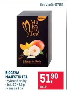 Makro Biogena Majestic Tea nabídka