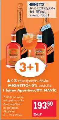 Makro Mionetto nabídka