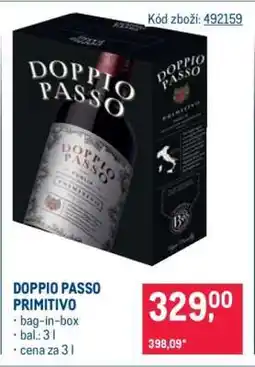 Makro DOPPIO PASSO Primitivo nabídka