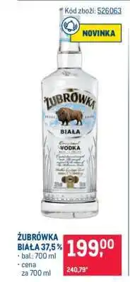 Makro ŻUBRÓWKA BIAŁA 37,5 % nabídka