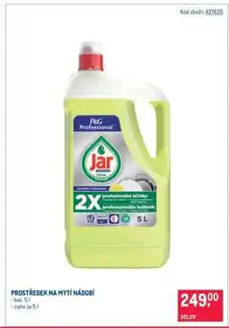 Makro Prostředek na mytí nádobí nabídka