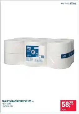 Makro TOALETNÍ PAPÍR 2VRSTVÝ 170 m nabídka