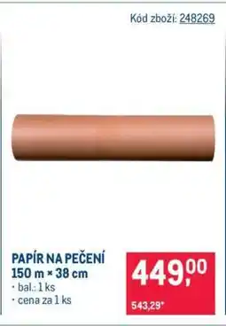 Makro Papír na pečení nabídka