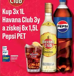 Makro Havana Club 3 Años 37,5 % nabídka